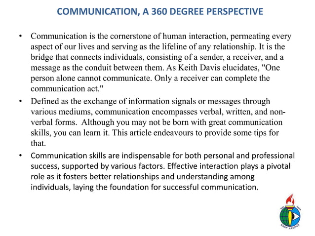 COMMUNICATION, A 360 DEGREE PERSPECTIVE.pptx