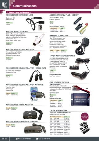 Communication accessories and solution