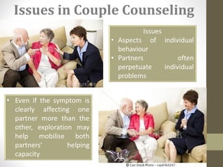 Issues in Couple Counseling
 