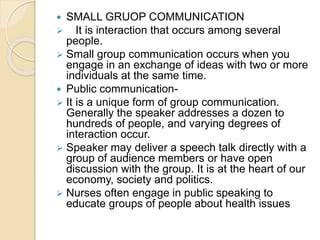 Communication and interpersonal relationship | PPTX