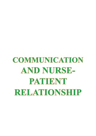 COMMUNICATION
PATIENT
 