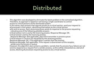 Distributed Systems | PPTX