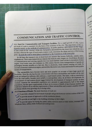 Communication and traffic  control