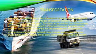 Communication and transportation | PPTX