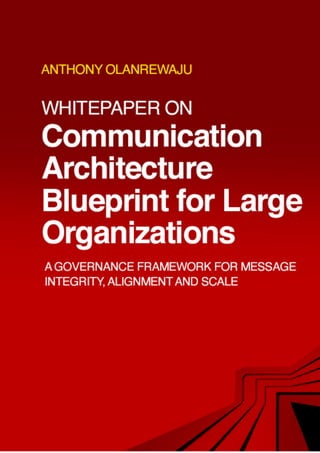 Communication Architecture Blueprint for Large Organisations ...