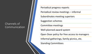 Committee Communication Process Effective Communication mechanisms at workplace | PPTX