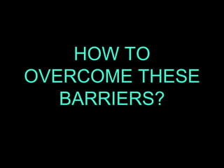 Communication Barriers Between Teacher And Student