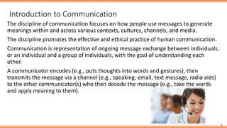 Communication basics part 1 | PPTX