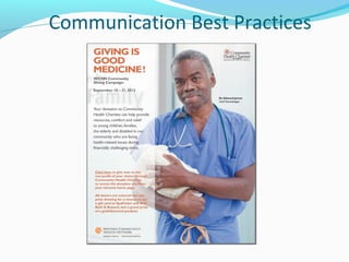Communication Best Practices
 