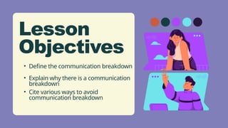 communication breakdown week 4 oral comm | PPTX