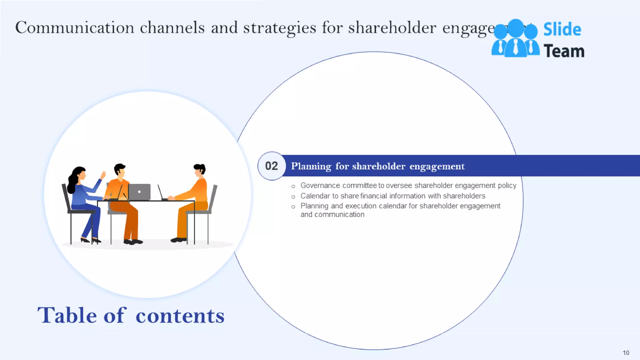 Communication Channels And Strategies For Shareholder Engagement Powerpoint Presentation Slides