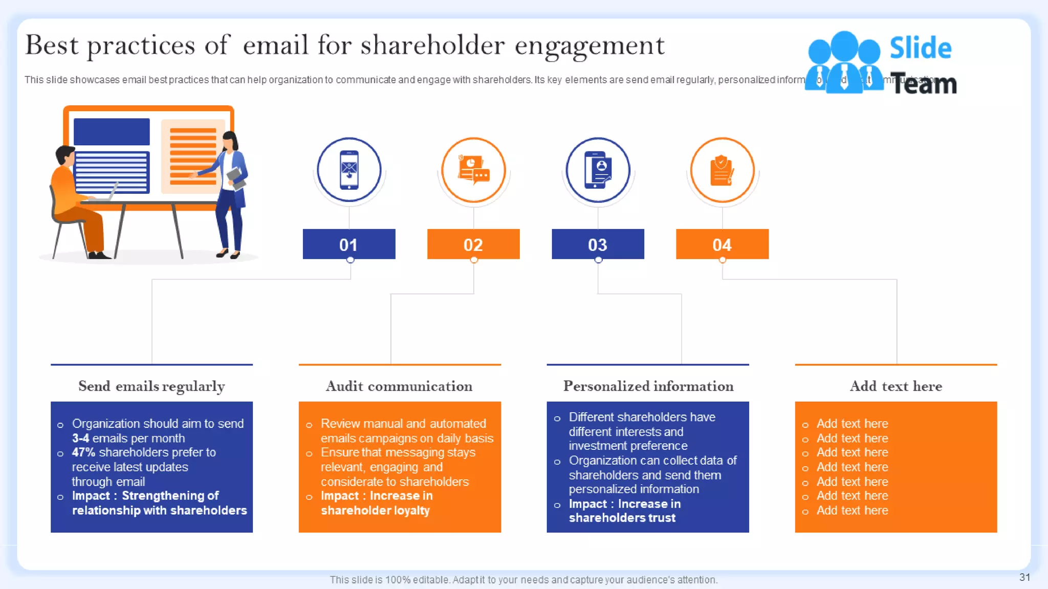 Communication Channels And Strategies For Shareholder Engagement Powerpoint Presentation Slides