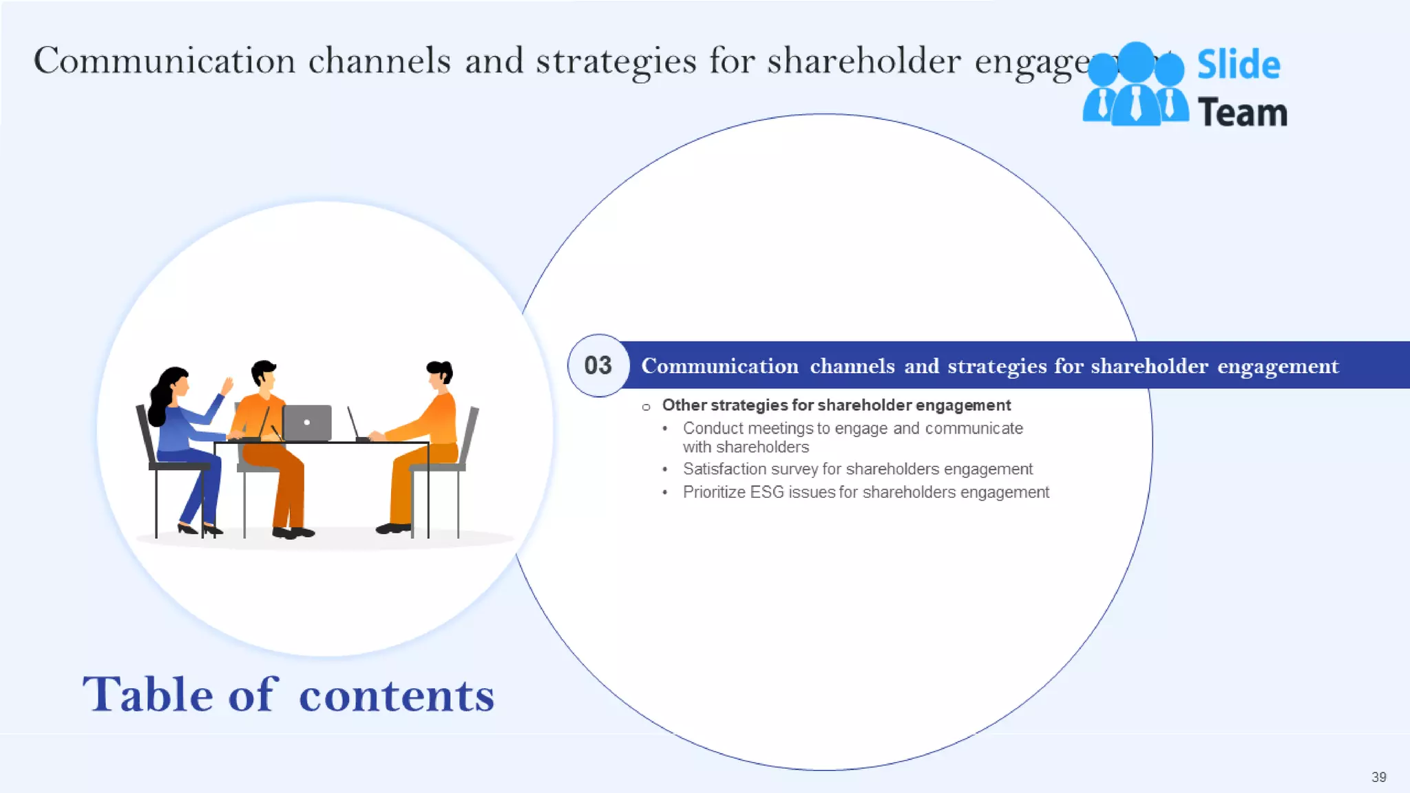 Communication Channels And Strategies For Shareholder Engagement Powerpoint Presentation Slides