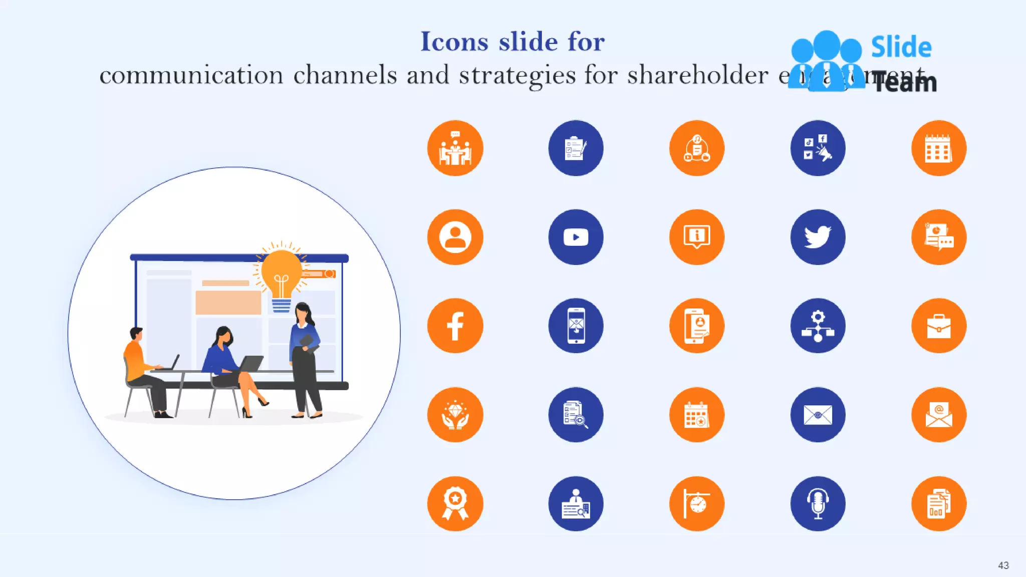 Communication Channels And Strategies For Shareholder Engagement Powerpoint Presentation Slides