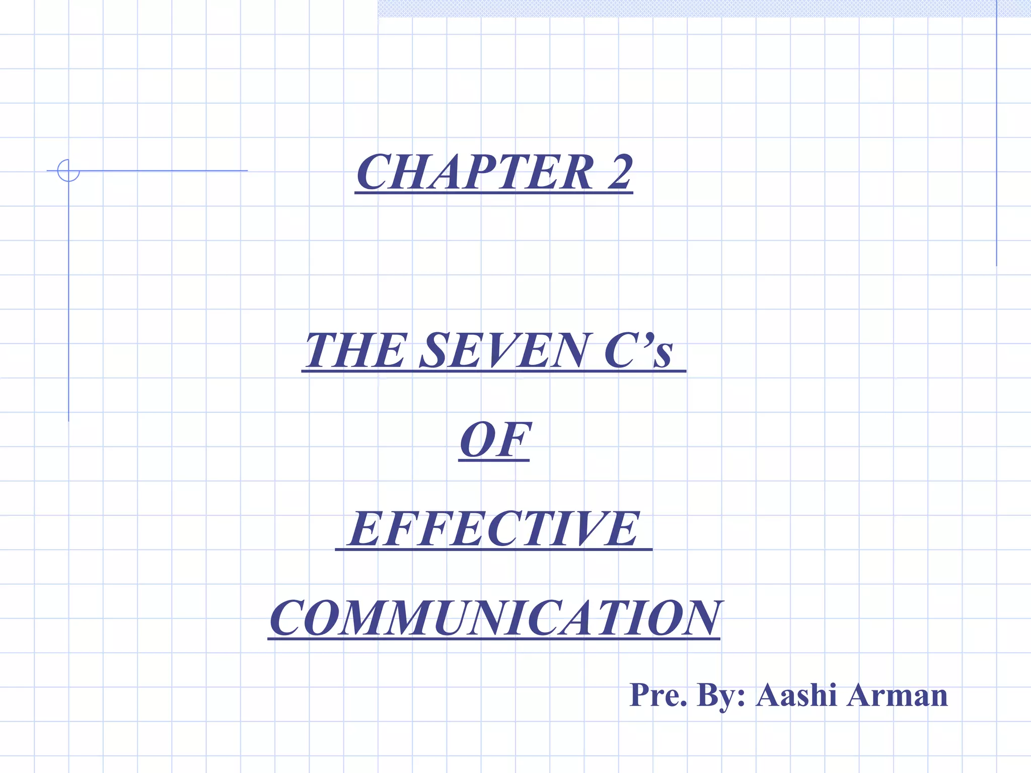 Communication Chapter 2 | PPT