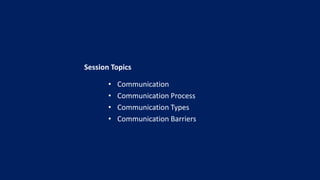 All about Communication | PPTX