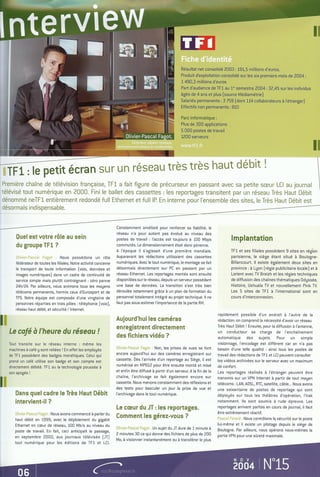 Communication Completel  TF1 - 2004