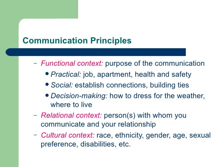 communication concepts