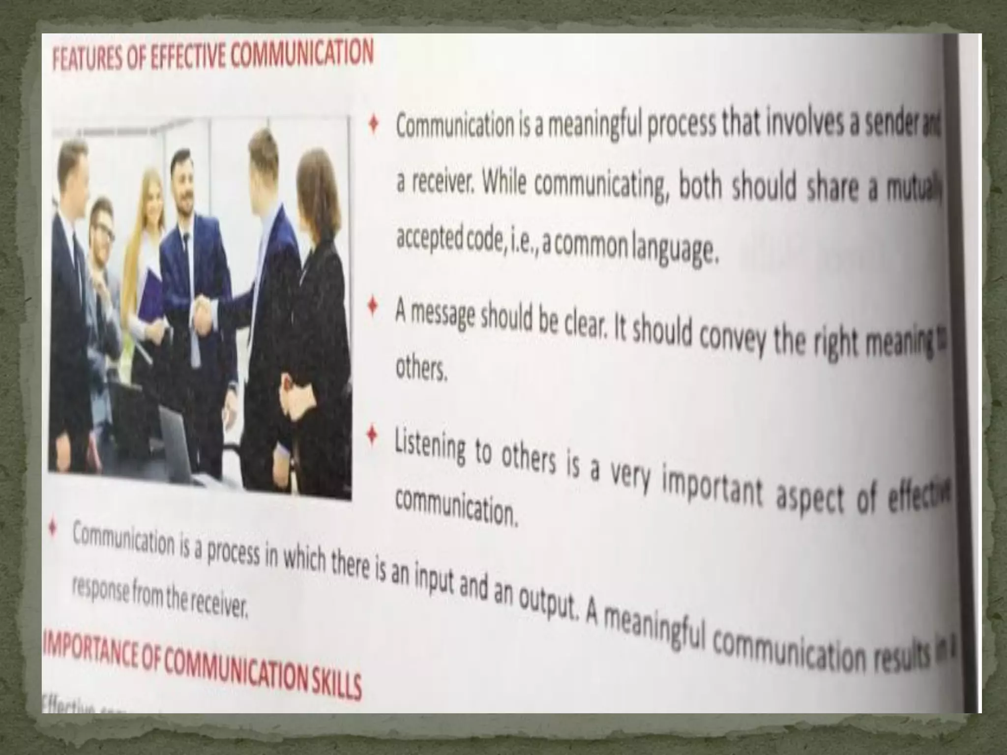Communication  cycle code 402 class ix  chapter 1