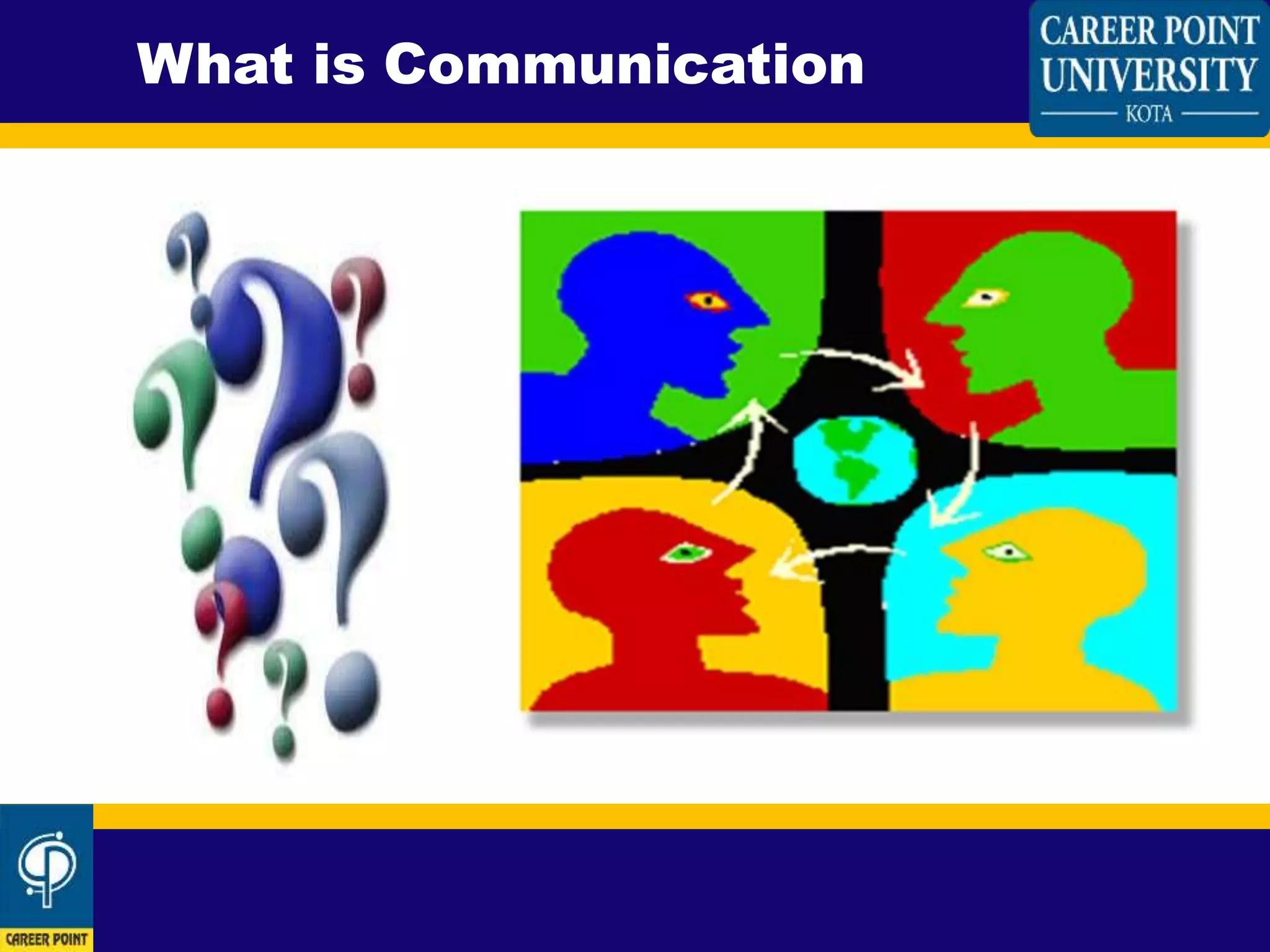 Communication definition, function, & process | PPT
