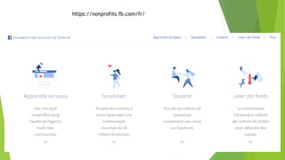 https://nonprofits.fb.com/fr/
 