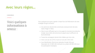 Avec leurs règles…
 