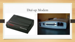Dial-up Modem
 