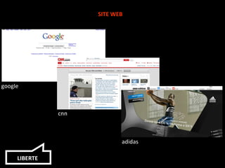 SITE WEB google cnn adidas LIBERTE 