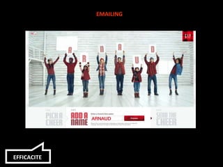 EMAILING EFFICACITE 