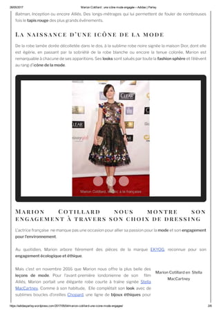 Communication digitale - adidas parley