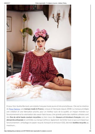 Communication digitale - adidas parley