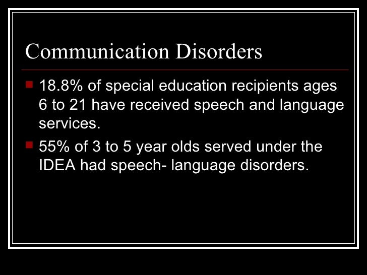 Communication Disorders