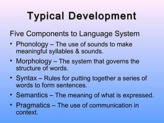 Communication Disorders | PPT