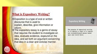 Communication &expository writing | PPT