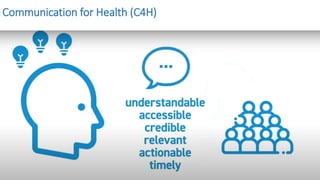 Communication for Health (C4H)
 