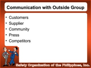 Communication for Safety.ppt. Basic Communication skills that we used ...