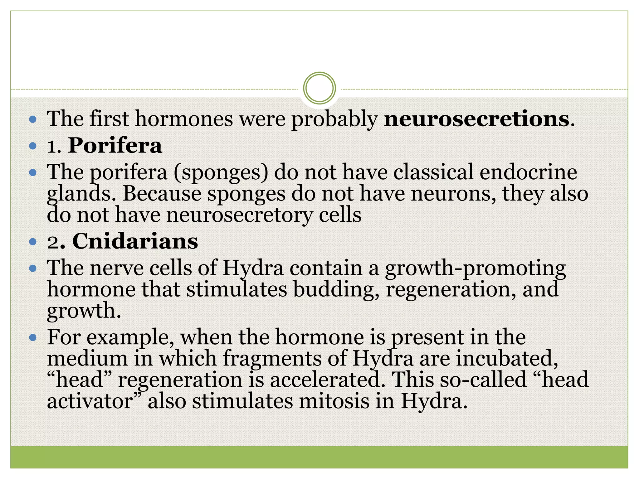 The Endocrine System and Chemical Messengers PPT
