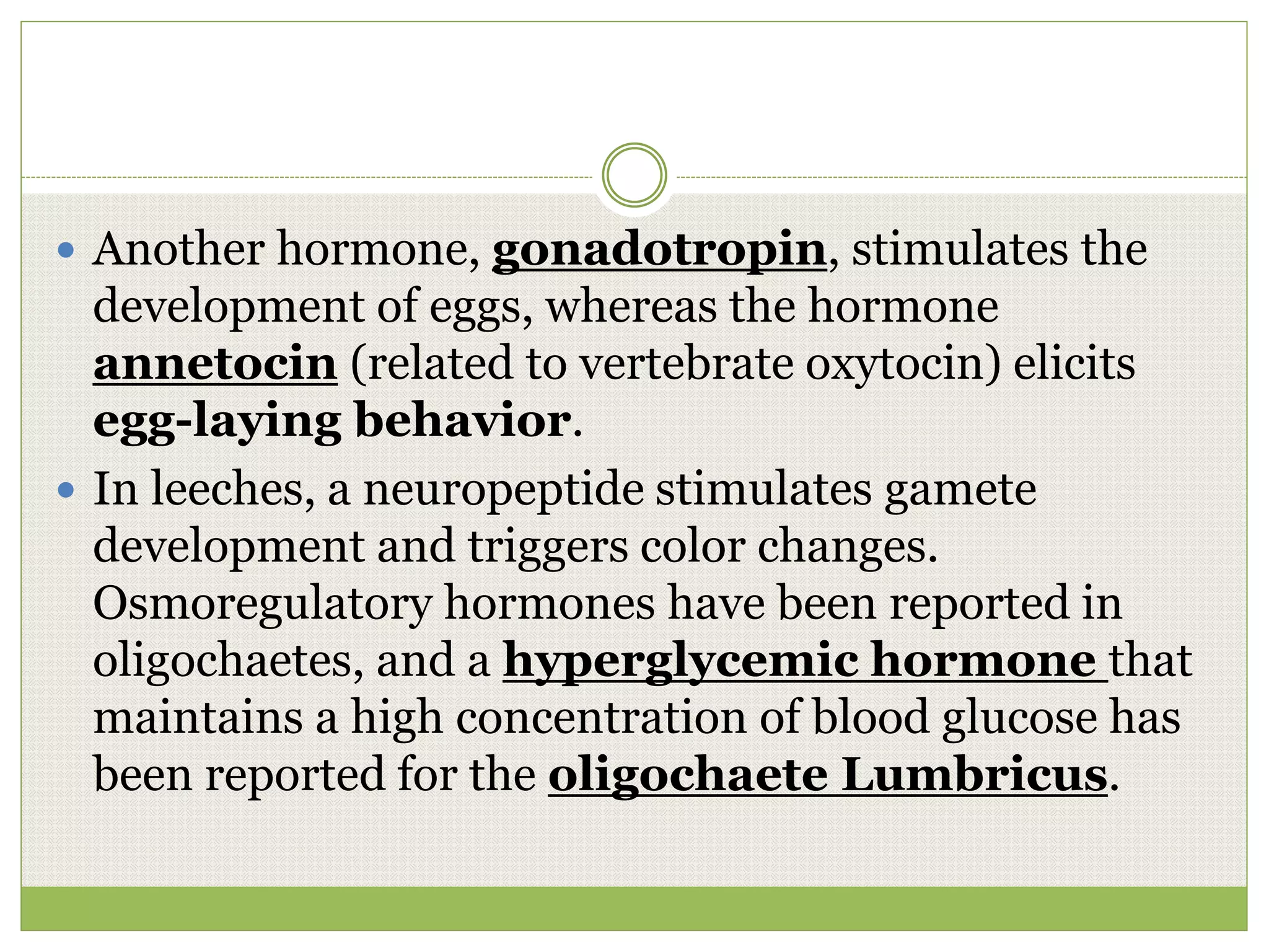 The Endocrine System and Chemical Messengers PPT