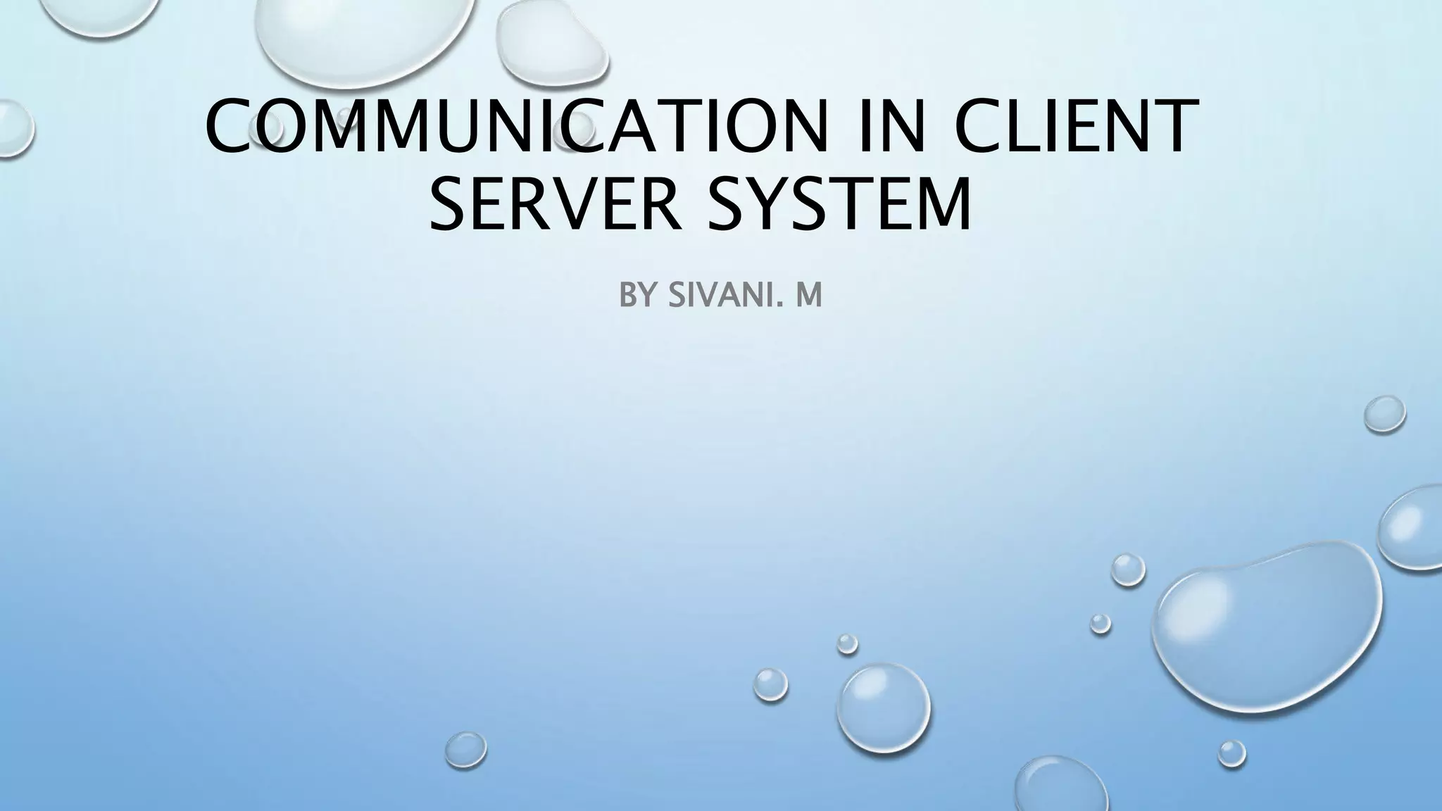 Communication in client server system.pptx