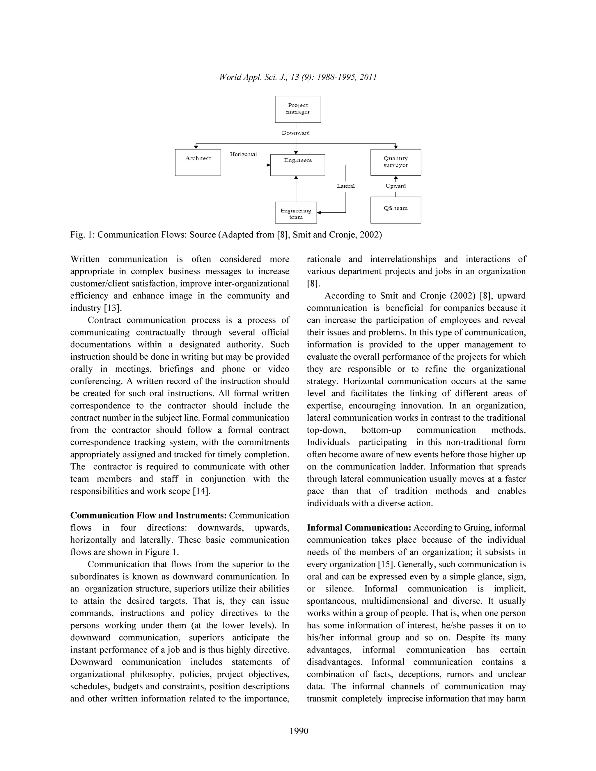 CSCM Communication in construction
