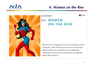 4. Women on the Rise




                       61
 