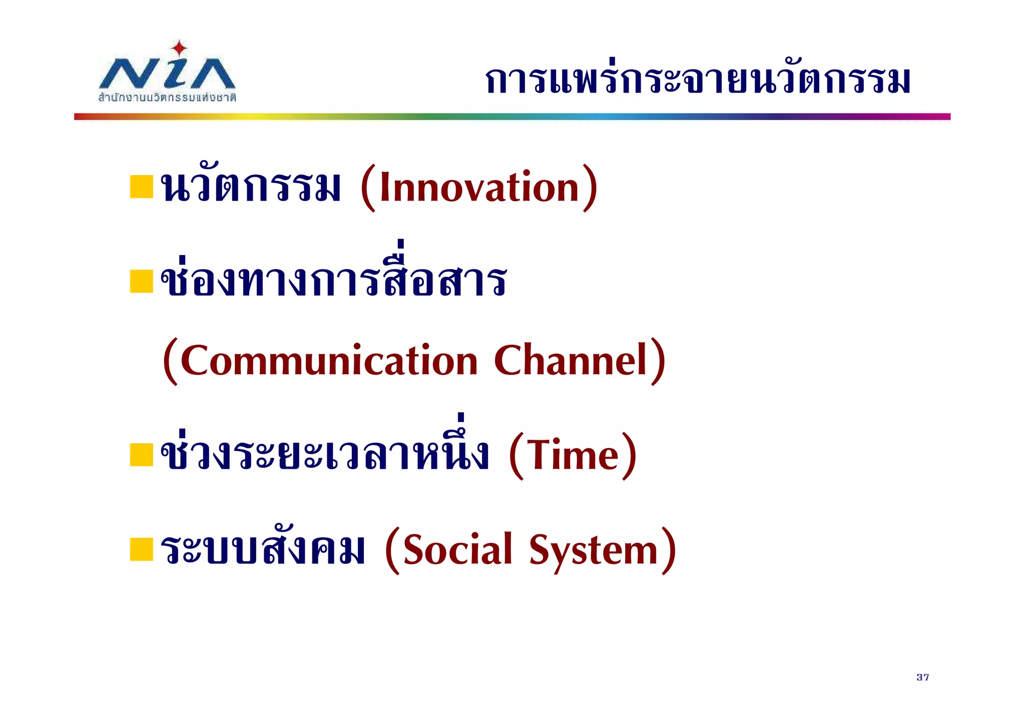 Communication innovation swu week#5 sec2 | PDF