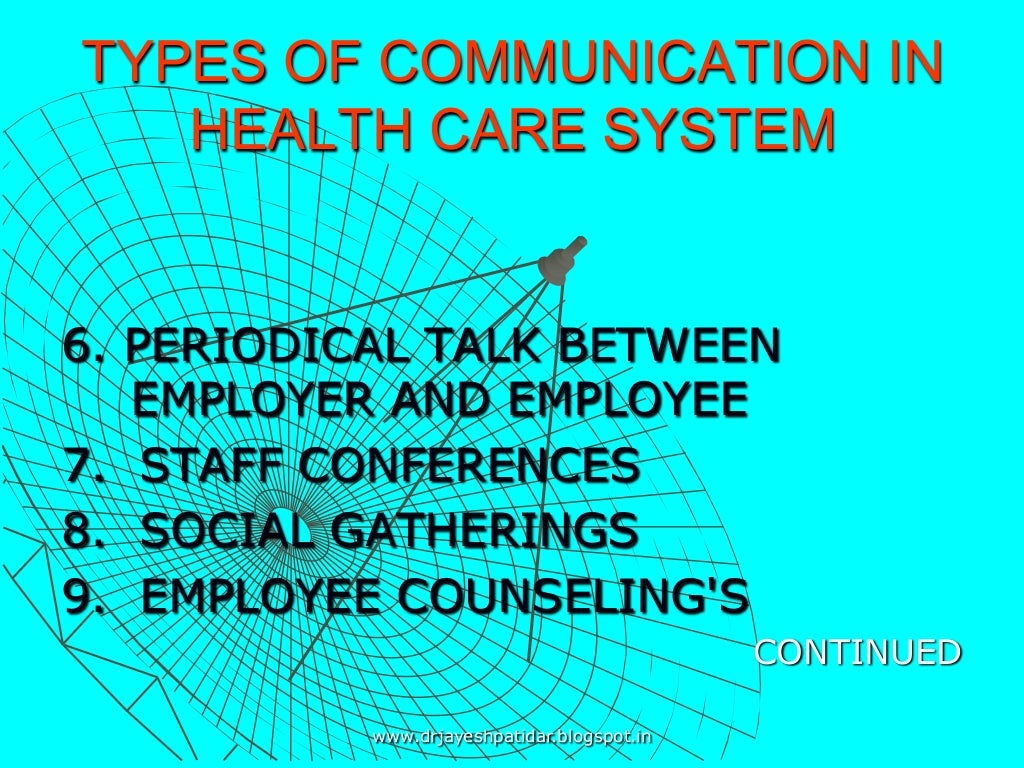 Communication in nursing