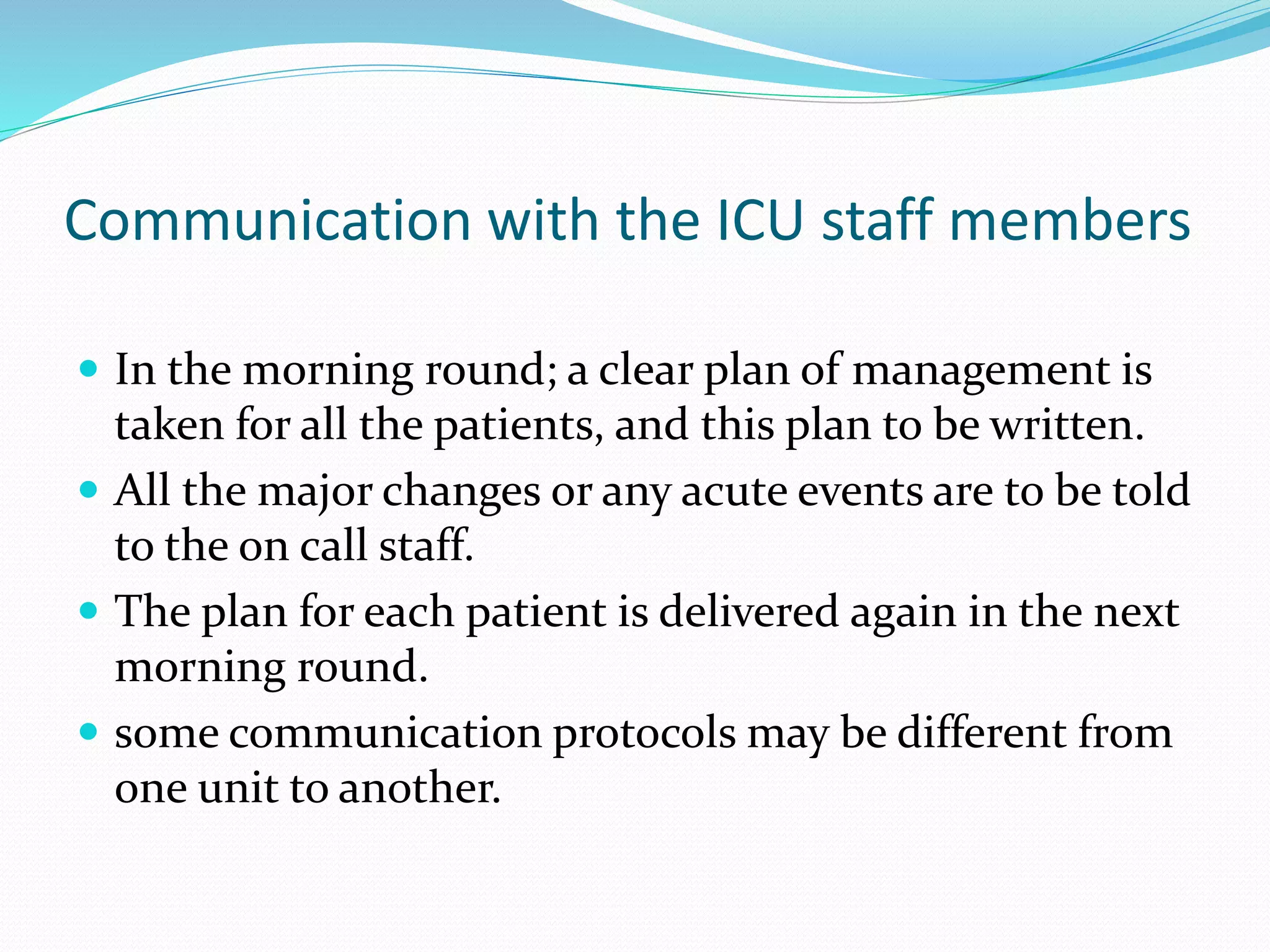 Communication In Icu Communication in Pediatric Critical Care.pptx