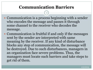 Communication in public administration
