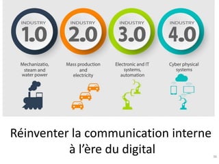 Réinventer la communication interne
à l’ère du digital 36
 