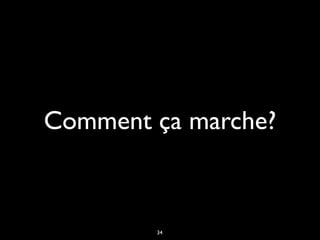 Comment ça marche?
34
 