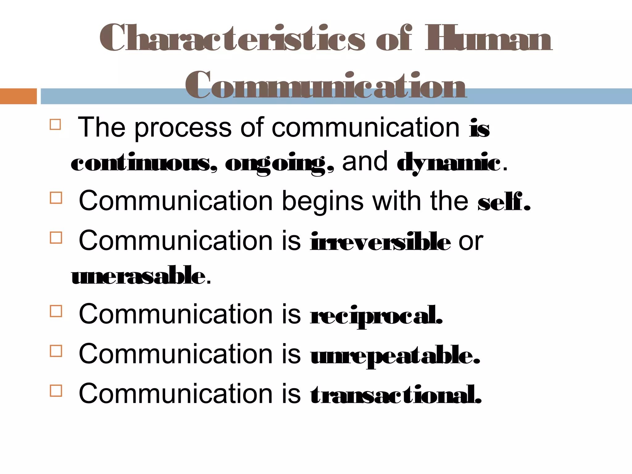 Introduction to Communication Process | PPT