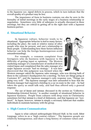 Communication with Japanese in Business | PDF