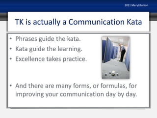 Communication kata | PPTX